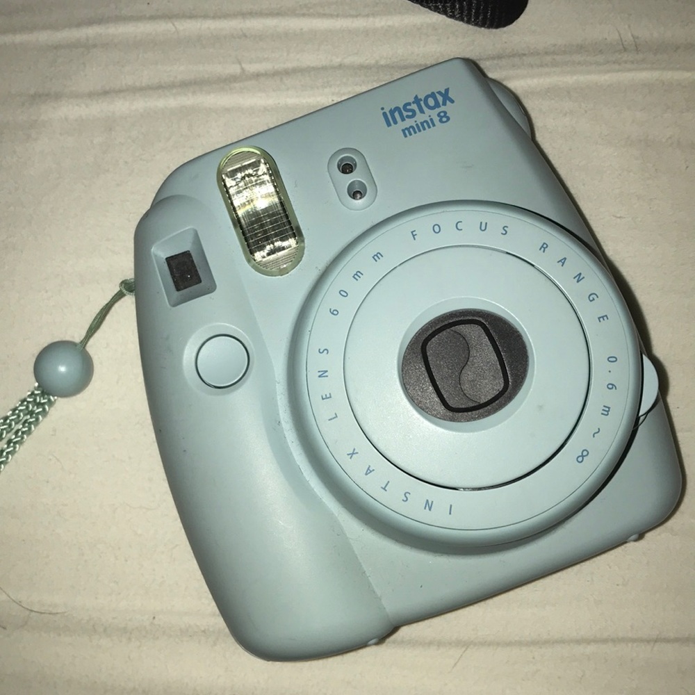 Blue Polaroid Camera - image 1